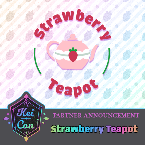 2023 Partner Strawberry Teapot