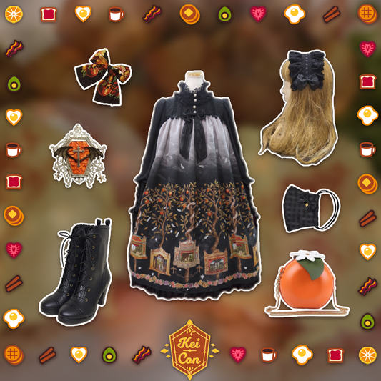 Gothy Orange Coord